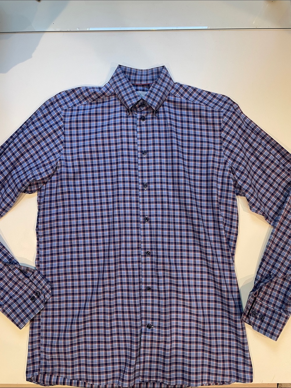 Men’s Eton Button Down Shirt - Contemporary Fit - Large